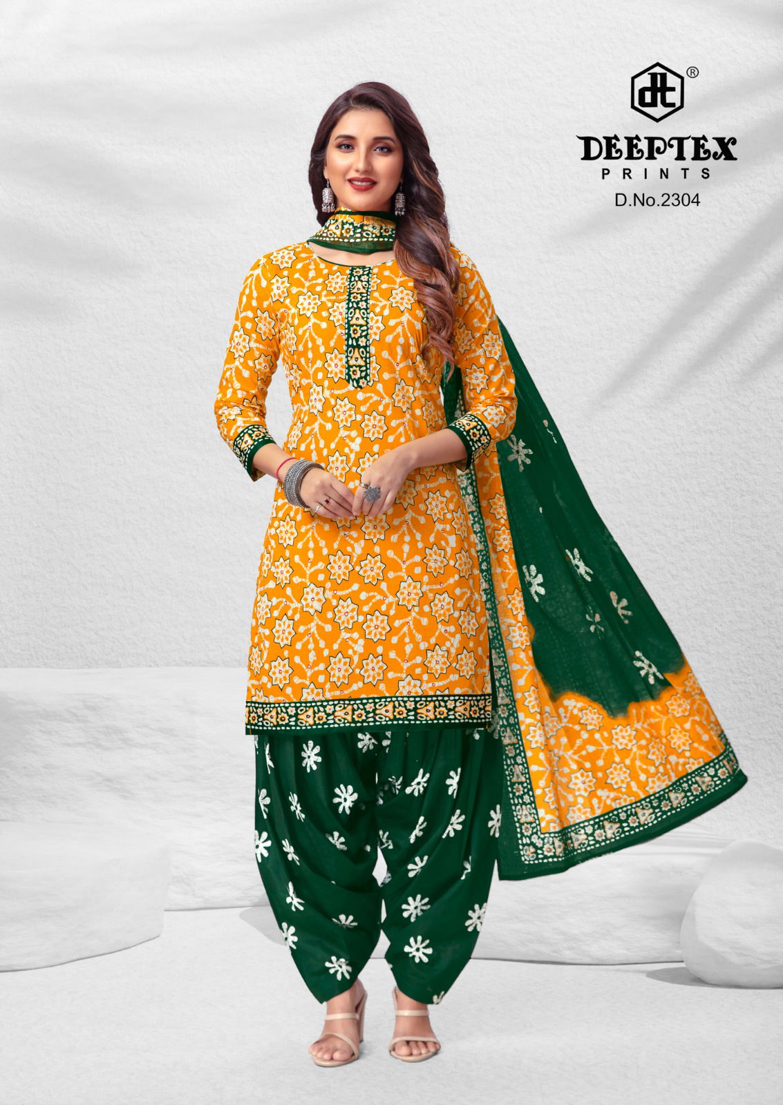 Deeptex Batik Plus Vol 23 Printed Cotton Dress Material Catalog